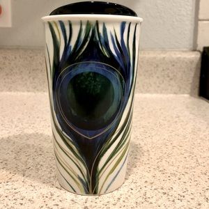 Starbucks Peacock mug